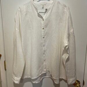 Eileen Fisher Linen Blouse